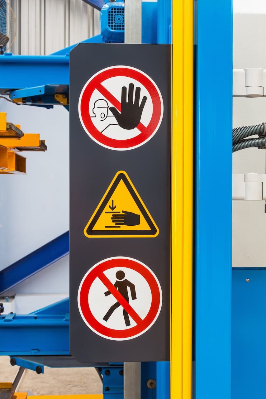 Etiqueta para señalización industrial