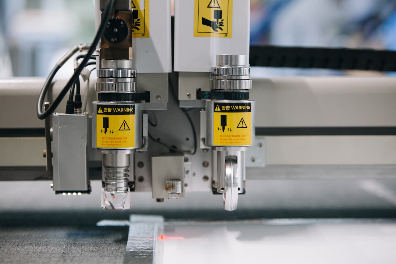 Etiqueta para uso en un equipo industrial
